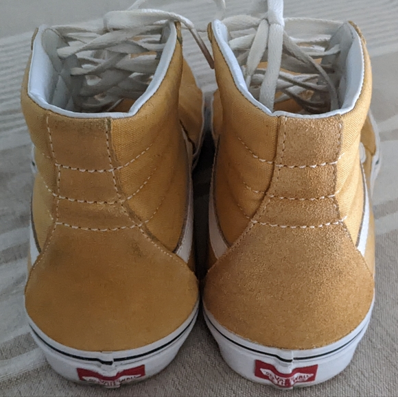 Men's Mustard Yellow Vans - Picture 5 of 8